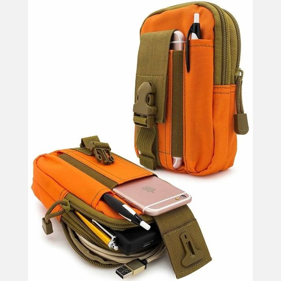 Tactical EDC Utility Gadget Waist Bag Military Molle Pouch Belt Holster Mini Bag